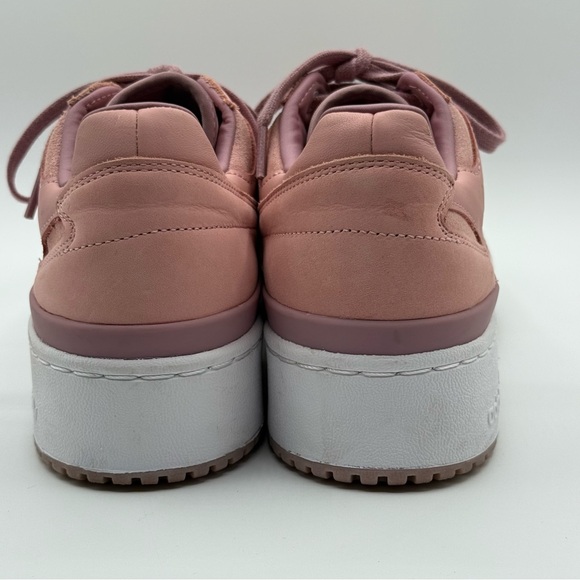 Adidas Forum Low Pink Suede Womens Sneakers Size 10 - Picture 7 of 17